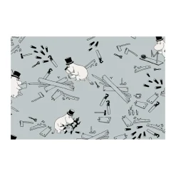 Moomin Arabia Ropa De Cama Infantil|Juegos De Funda Nórdica Y Almohada<Juego de funda nórdica Mumin 150x210 cm, Papá Mumin Multi