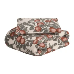 Garbo&Friends Ropa De Cama Infantil|Juegos De Funda Nórdica Y Almohada<Juego de funda nórdica Pomme Muslin baby, 70x100 cm/40x45 cm Rojo