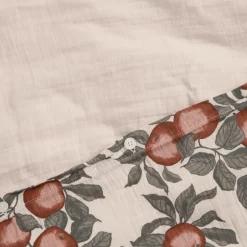 Garbo&Friends Ropa De Cama Infantil|Juegos De Funda Nórdica Y Almohada<Juego de funda nórdica Pomme Muslin baby, 70x100 cm/40x45 cm Rojo