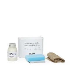 Stolab Kit de cuidado aceite , Aceite , 250 ml, para fresno y abdul Blanco Best