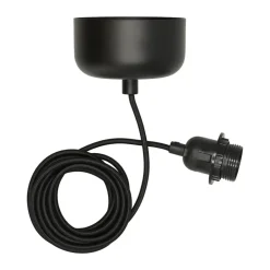 Scandi Living Cables Y Suspensiones Para Lámparas<Kit de suspensión de techo incl. cable 250 cm, Negro