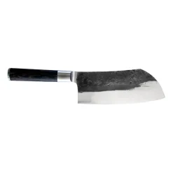 Satake Kuro mori con saia/ funda, 19,5 cm NegroPlateado Clearance