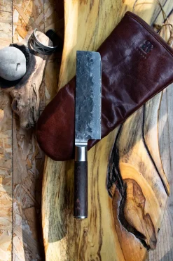 Satake Cuchillos Para Verdura Y Fruta<Kuro Nakiri, 18 cm NegroPlateado