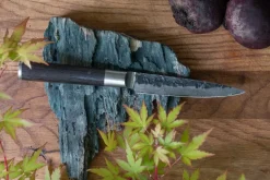 Satake Kuro petty, 11 cm NegroPlateado New
