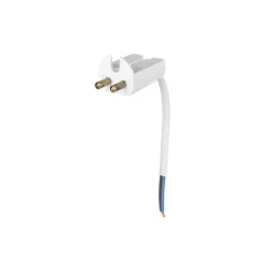 Airam Lampara enchufe, , con cable de 11 cm, sin conexión a tierra Blanco