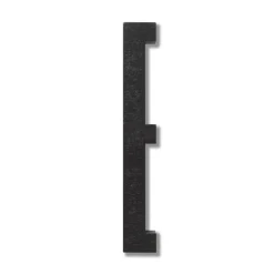 Design Letters Letra de madera , E Negro Sale