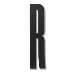 Design Letters Letra de madera , R Negro Online