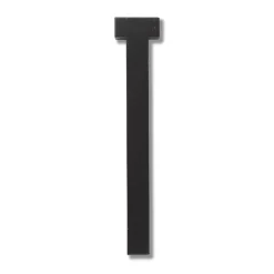 Design Letters Letra de madera , T Negro