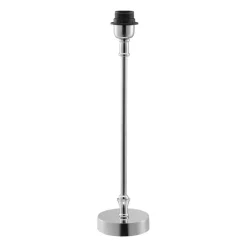 PR Home Liam Pie de lámpara 46 cm, cromo Plateado Best