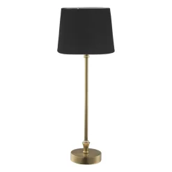 PR Home Liam Pie de lámpara 46 cm, latón Color dorado