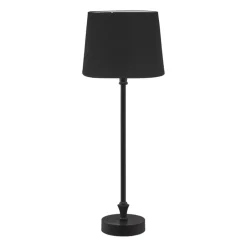 PR Home Liam Pie de lámpara 46 cm, Negro Hot