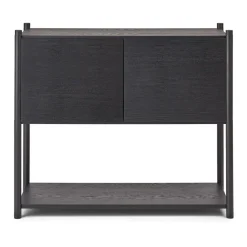 Gejst Cómodas Y Aparadores|Cómodas Y Aparadores<Librería Sceene bookcase C, Roble teñido Negro