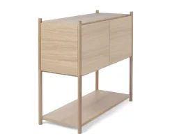 Gejst Librería Sceene bookcase C, Roble claro Marrón