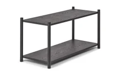 Gejst Mesas Para Tv Y Media|Mesas Para Tv Y Media<Librería Sceene bookcase F, Roble teñido Negro