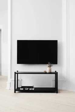 Gejst Mesas Para Tv Y Media|Mesas Para Tv Y Media<Librería Sceene bookcase F, Roble teñido Negro