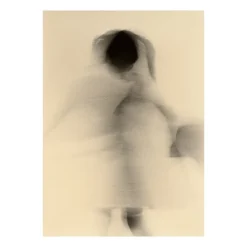Paper Collective Lámina Blurred Girl, 30x40 cm NegroBlanco New