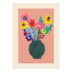 Paper Collective Lámina Flower Studies 02 (Sommar), 30x40 cm AzulBlanco Online