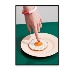 Paper Collective Láminas Y Pósteres<Lámina Fried Egg, 30x40 cm Multi