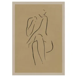 Paper Collective Lámina Grace I, 30x40 cm Beige Online