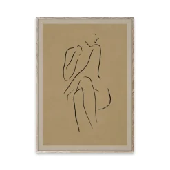 Paper Collective Lámina Grace I, 30x40 cm Beige Online