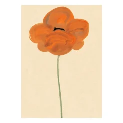Paper Collective Lámina Orange Vallmo, 30x40 cm RosaRojo
