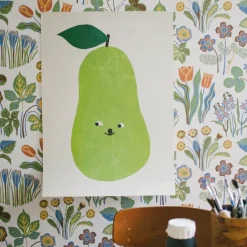 Fine Little Day Láminas Y Pósteres<Lámina Piggelin, 50 x 70 cm VerdeBlanco