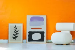 Paper Collective Láminas Y Pósteres<Lámina Plant Poem, 50x70 cm AzulNegro