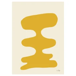 Paper Collective Lámina Soft Yellow, 30x40 cm Amarillo Outlet