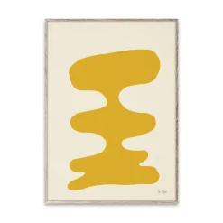 Paper Collective Lámina Soft Yellow, 30x40 cm Amarillo Outlet