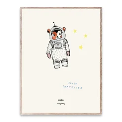 Paper Collective Láminas Y Pósteres<Lámina Space Traveller, 30x40 cm GrisMulti