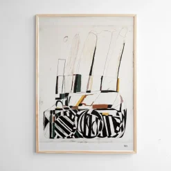 Fine Little Day Lámina Takes time to pass 70x100 cm, Multi Discount