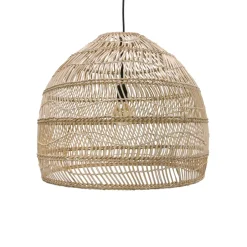 HKliving Lámpara cesta M, natural Beige Clearance