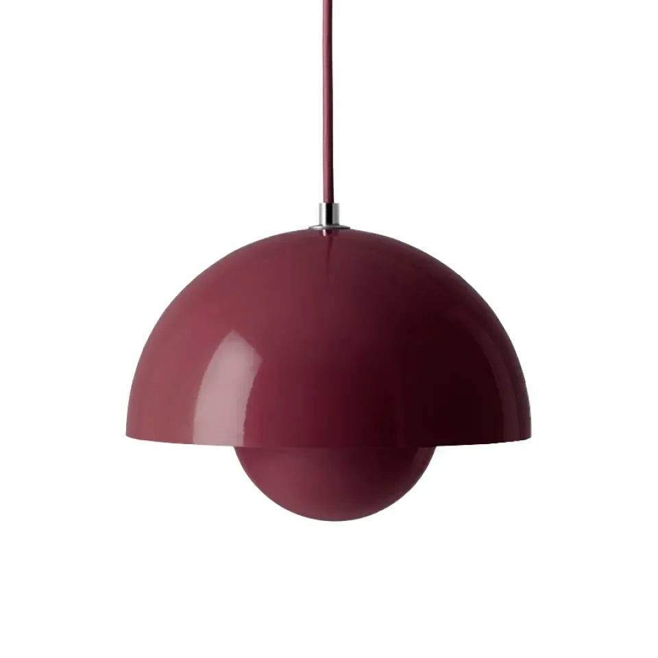 &Tradition Lámparas De Techo Colgantes<Lámpara colgante FlowerPot VP1, Dark plum Púrpura