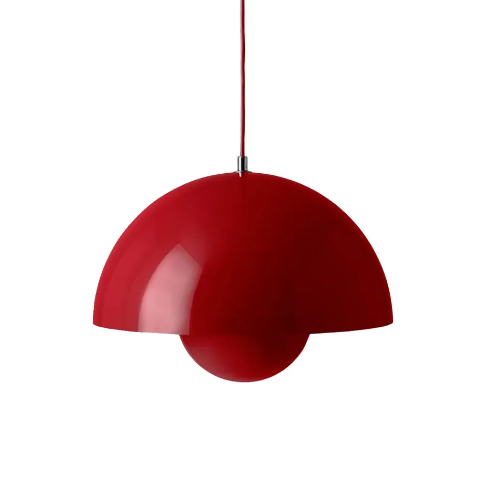 &Tradition Lámpara colgante Flowerpot VP7, Vermilion red Rojo Online