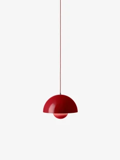 &Tradition Lámpara colgante Flowerpot VP7, Vermilion red Rojo Online