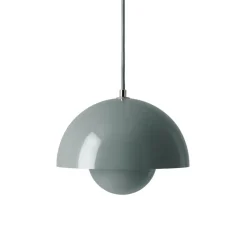 &Tradition Lámpara colgante FlowerPot VP1, Stone blue Azul Outlet