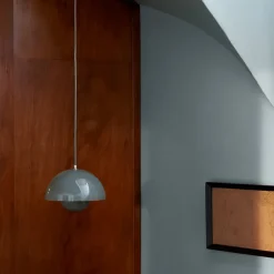 &Tradition Lámpara colgante FlowerPot VP1, Stone blue Azul Outlet