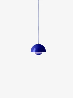 &Tradition Lámpara colgante FlowerPot VP1, Cobalt blue Azul Online