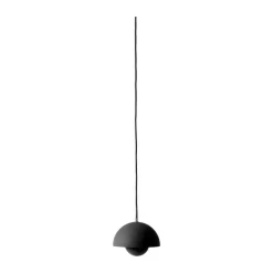 &Tradition Lámpara colgante Flowerpot VP10, Matt black Negro Online