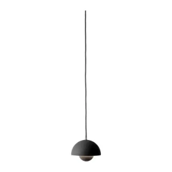 &Tradition Lámpara colgante Flowerpot VP10, Matt black Negro Online