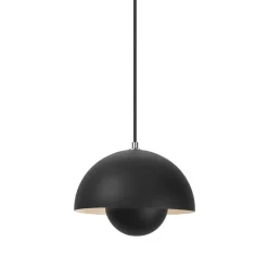 &Tradition Lámpara colgante FlowerPot VP1, mate Negro Sale