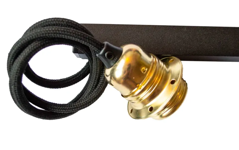 Vrida of Sweden Lámpara con brazo de extensión Vrida Light, Negro Hot