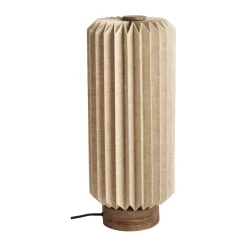 Watt & Veke Lámpara de mesa Alba, Natural Beige Outlet