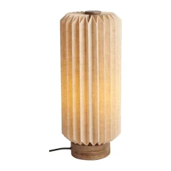 Watt & Veke Lámpara de mesa Alba, Natural Beige Outlet