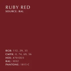 Umage Lámpara de mesa Asteria Move, Ruby red Rojo Online
