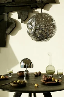Tom Dixon Lámpara de mesa Bell Portable LED 28 cm, Plateado Outlet