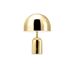 Tom Dixon Lámparas De Escritorio|Lámparas Infantiles<Lámpara de mesa Bell Portable, Dorado Color dorado
