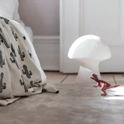 Byon Lámpara de mesa Mushroom, Blanco Clearance
