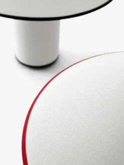 &Tradition Lámparas De Ventana|Lámparas De Cama<Lámpara de mesa Colette ATD6, white & merlot Blanco