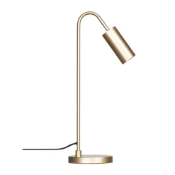 By Rydéns Lámpara de mesa Curve 51 cm, Dorado mate Color dorado Best